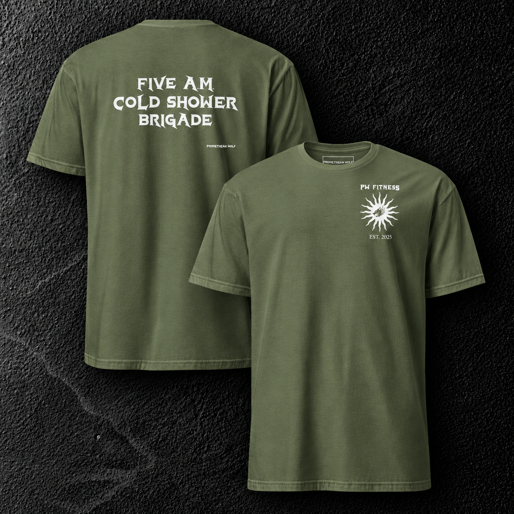 5 A.M. Cold Shower Brigade Shirt - Military Green