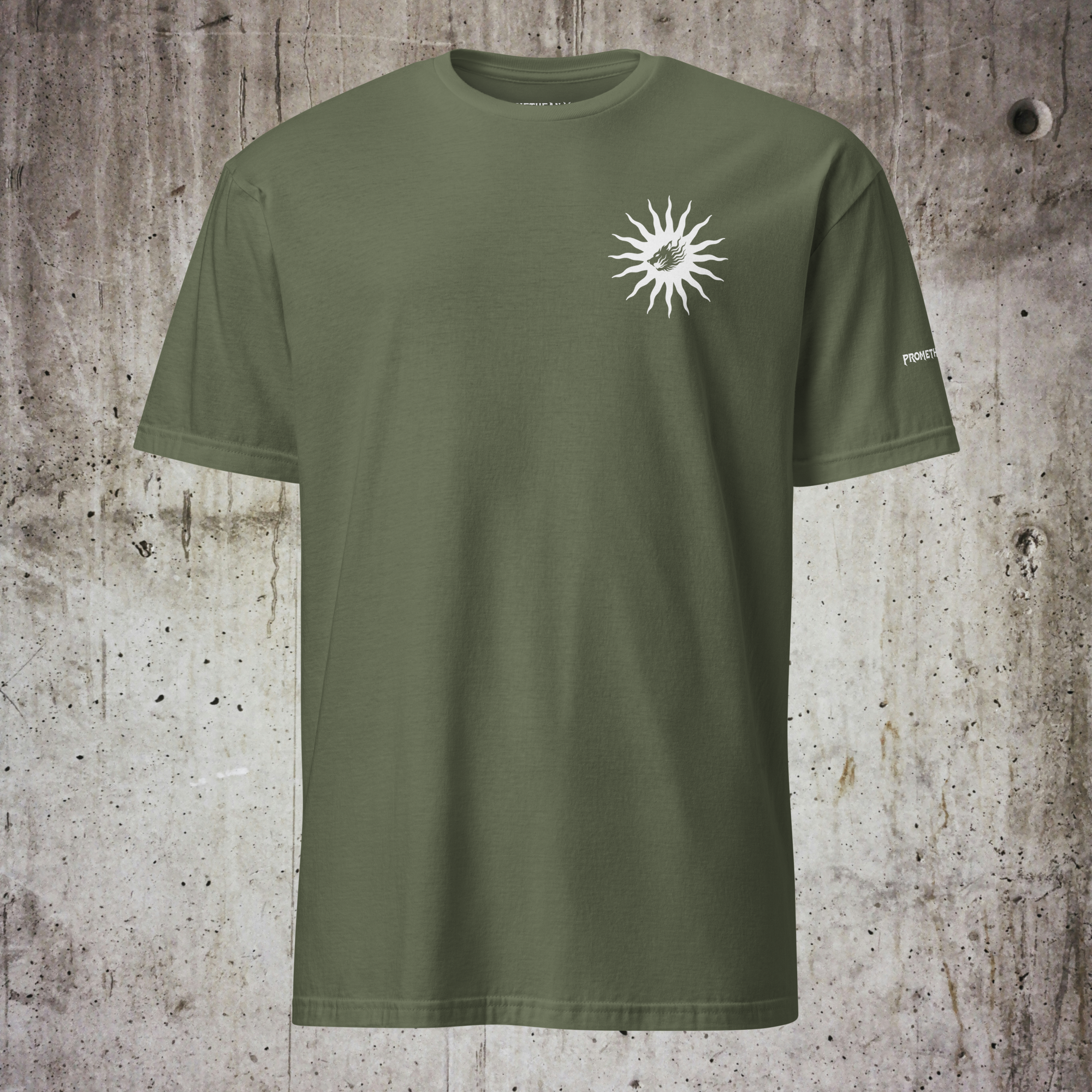 Wolf Sun Sigil Shirt - Military Green