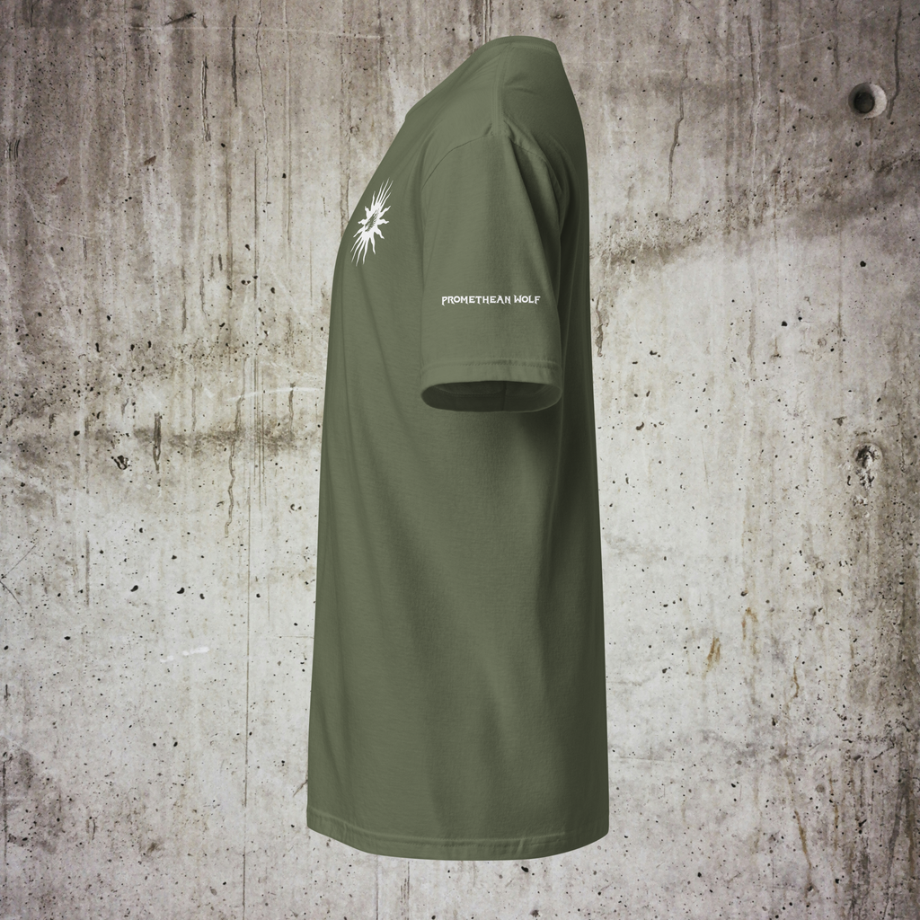Wolf Sun Sigil Shirt - Military Green