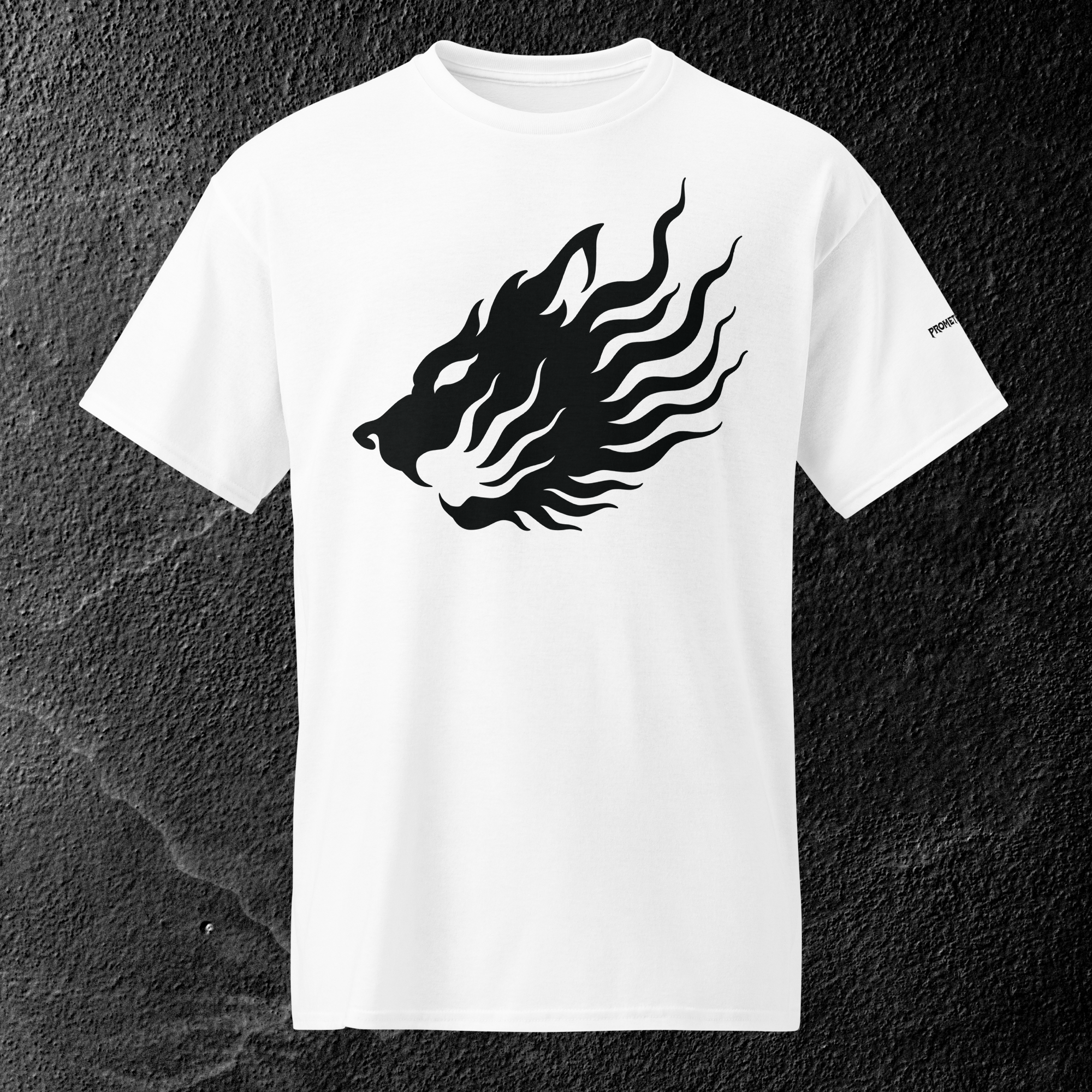 Wolf Logo Shirt - White